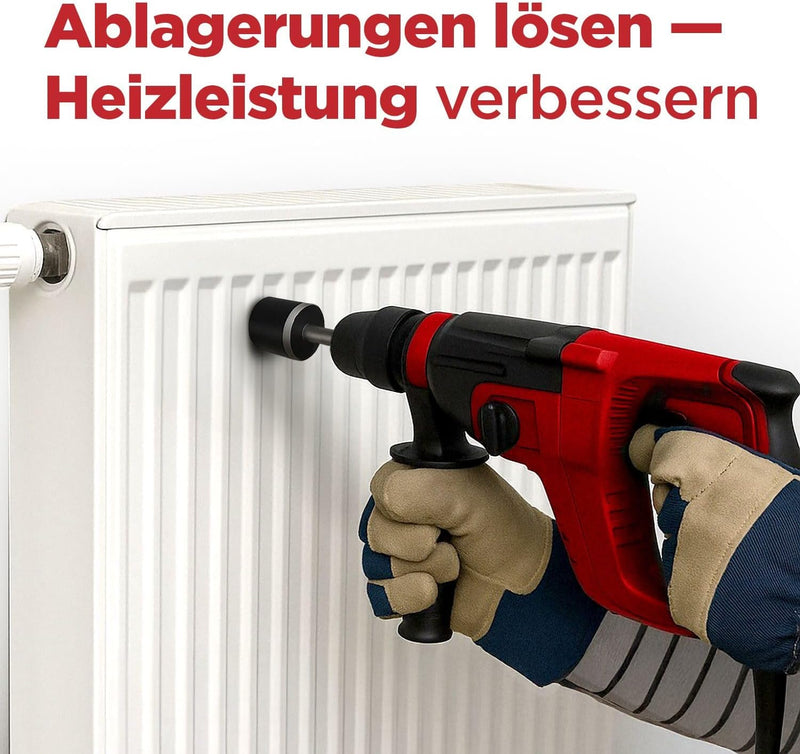 Schwabenbach SDS-Plus & SDS-Max Gummihammer-Aufsatz 35 mm inkl. Adapter