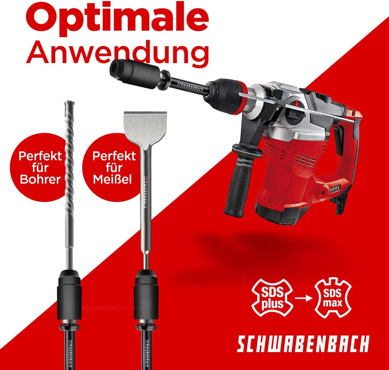 Schwabenbach SDS-Max auf SDS-Plus Adapter