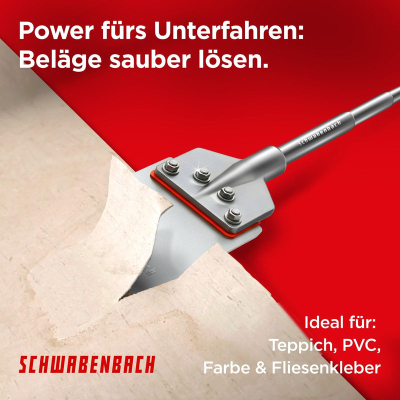 Schwabenbach SDS-Max Spachtelmeißel 152 x 630 mm inkl. Ersatzklinge