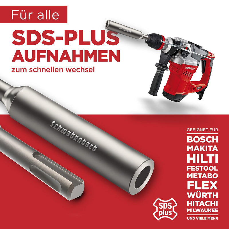 Schwabenbach SDS-Plus Erdnageleintreiber 170 x Ø 25 mm
