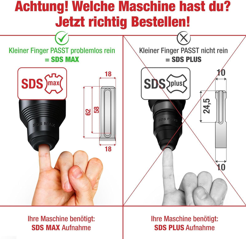 Schwabenbach SDS-Max Verlängerung 600 mm