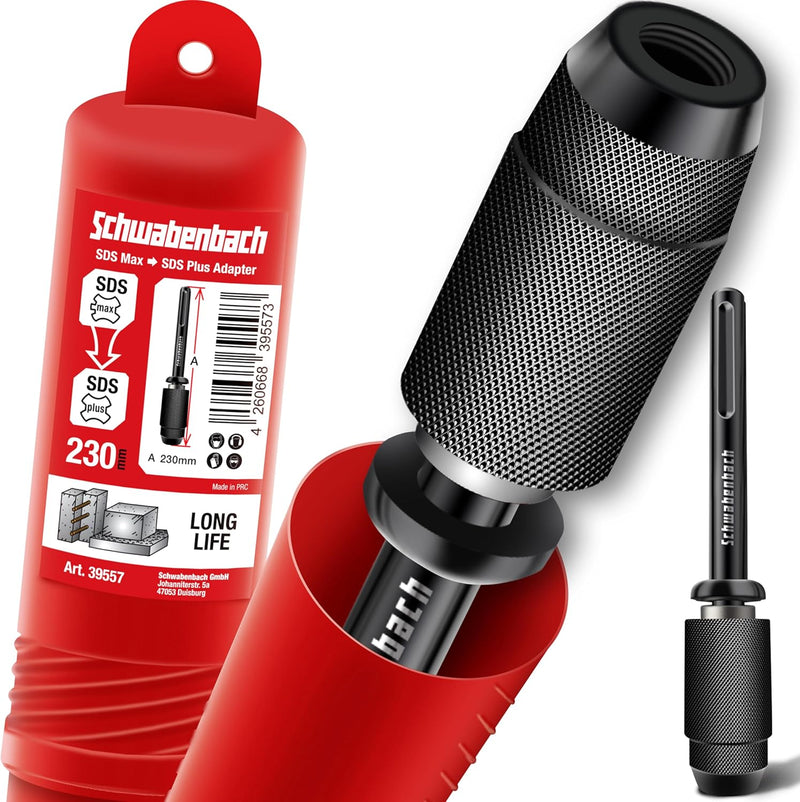 Schwabenbach SDS-Max auf SDS-Plus Adapter