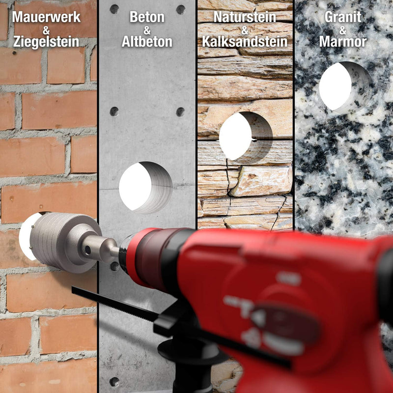 Schwabenbach SDS-Plus Hartmetall Bohrkrone 68 mm