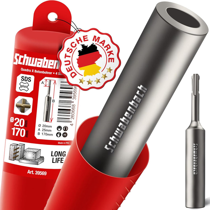 Schwabenbach SDS-Plus Erdnageleintreiber 170 x Ø 25 mm