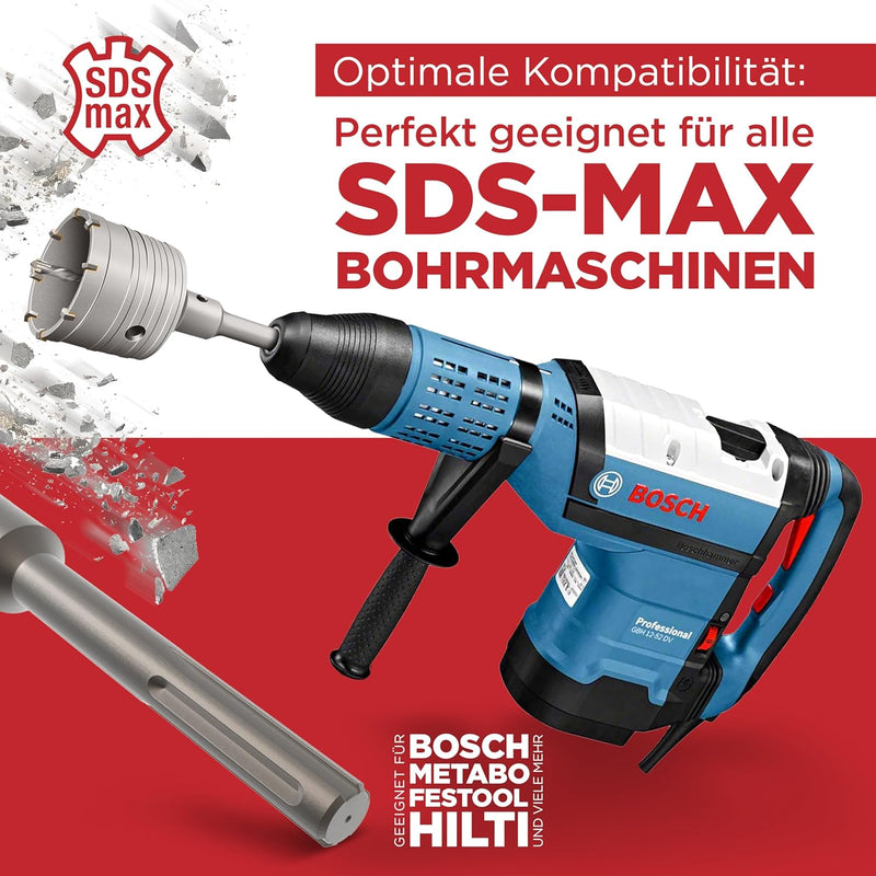 Schwabenbach SDS-Plus Hartmetall Bohrkrone 82 mm
